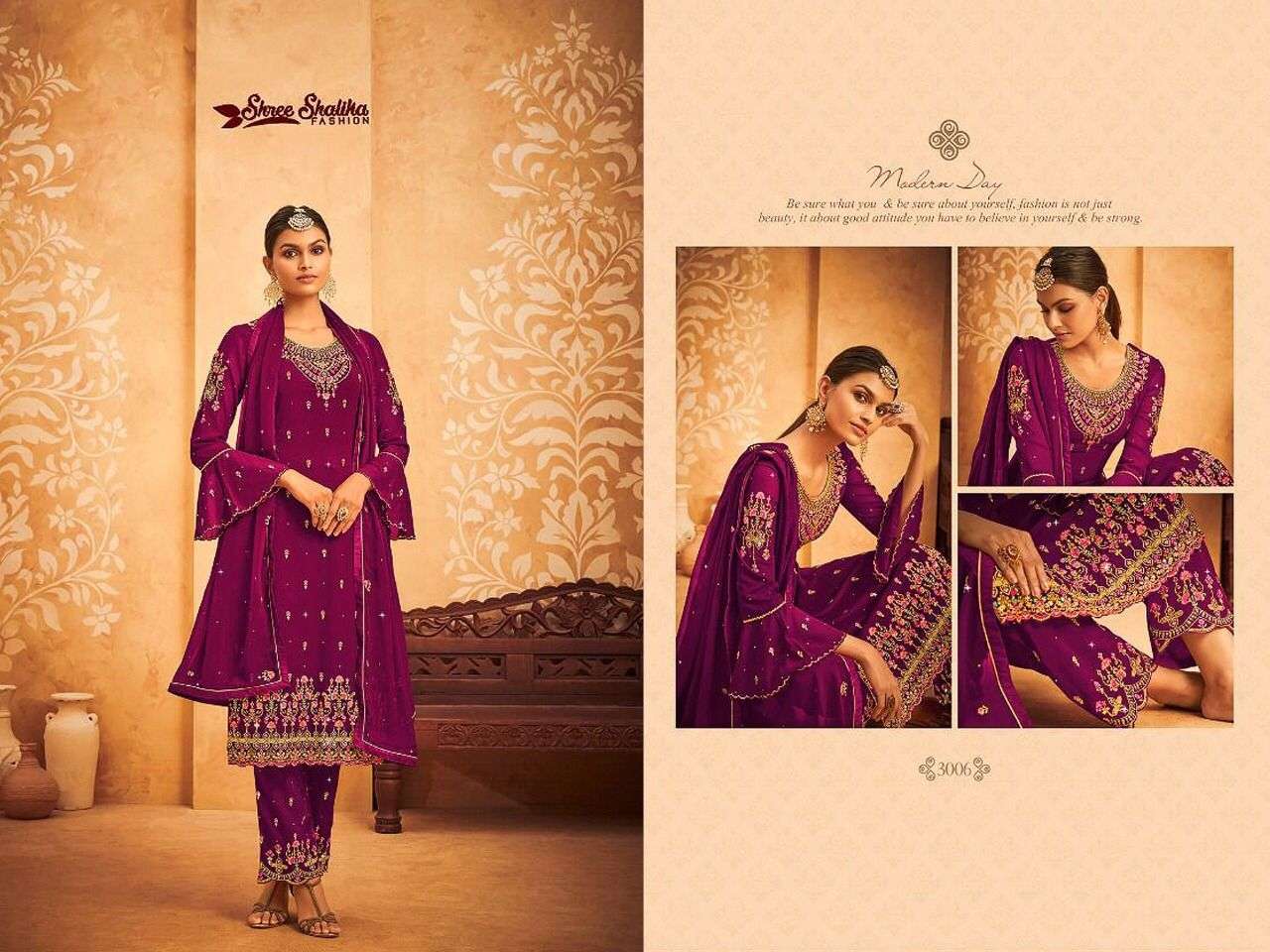 SHALIKA 3001 Dress Materials catalogue