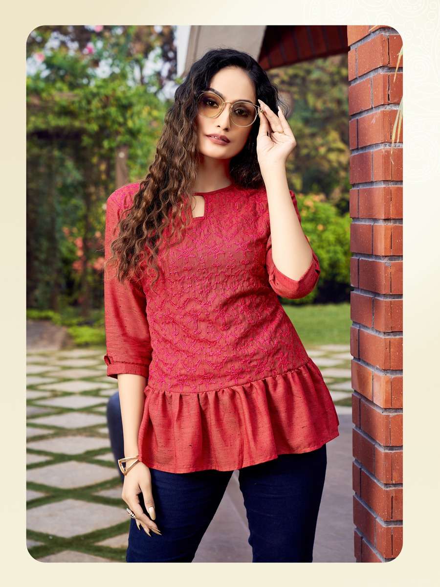 Shrusti short tops by ARTRIDDHS 