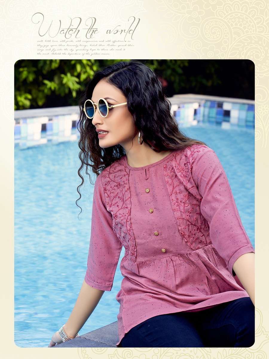 Shrusti short tops by ARTRIDDHS 