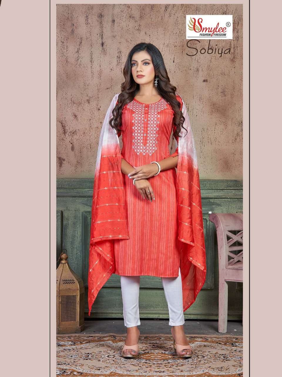 SOBHIYA  KURTI WITH PANT & DUPATTA CATLOG