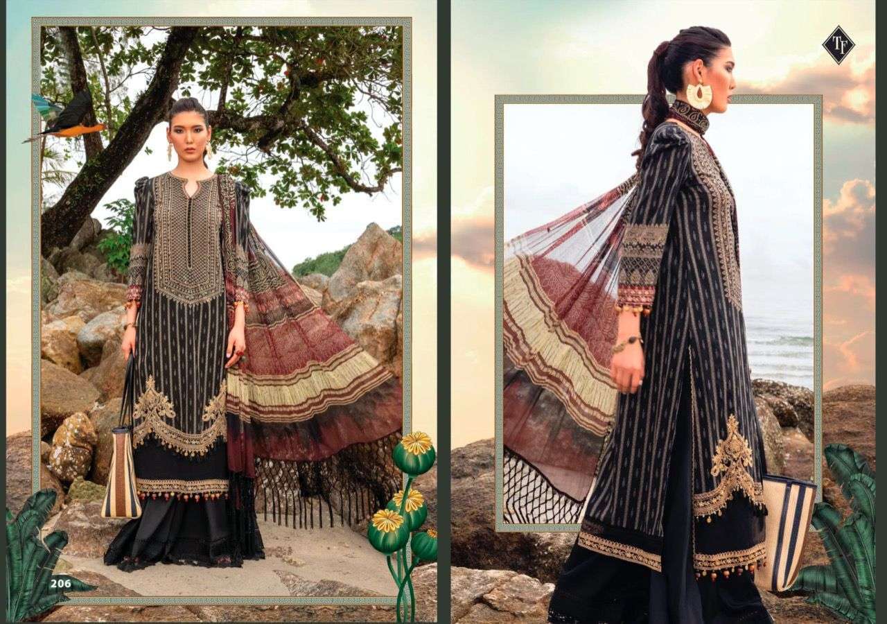 TANISHK FASHION M PRINT MARIA B FANCY SALWAR KAMEEZ