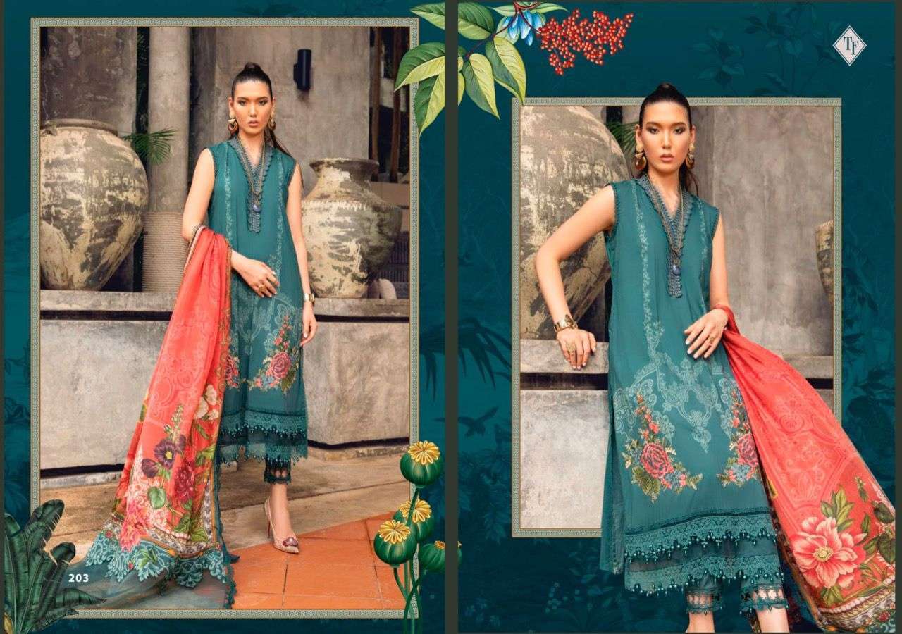TANISHK FASHION M PRINT MARIA B FANCY SALWAR KAMEEZ