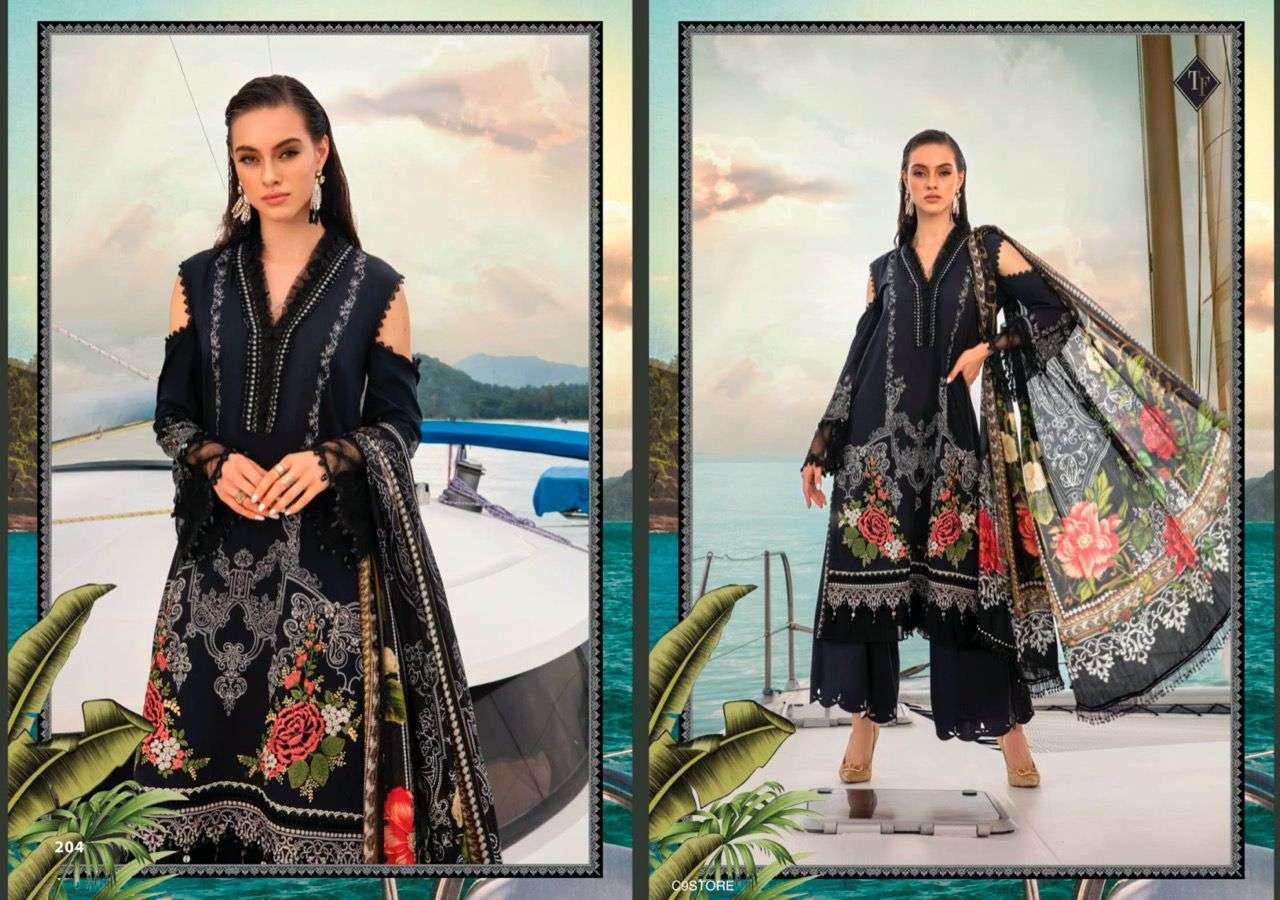 TANISHK FASHION M PRINT MARIA B FANCY SALWAR KAMEEZ