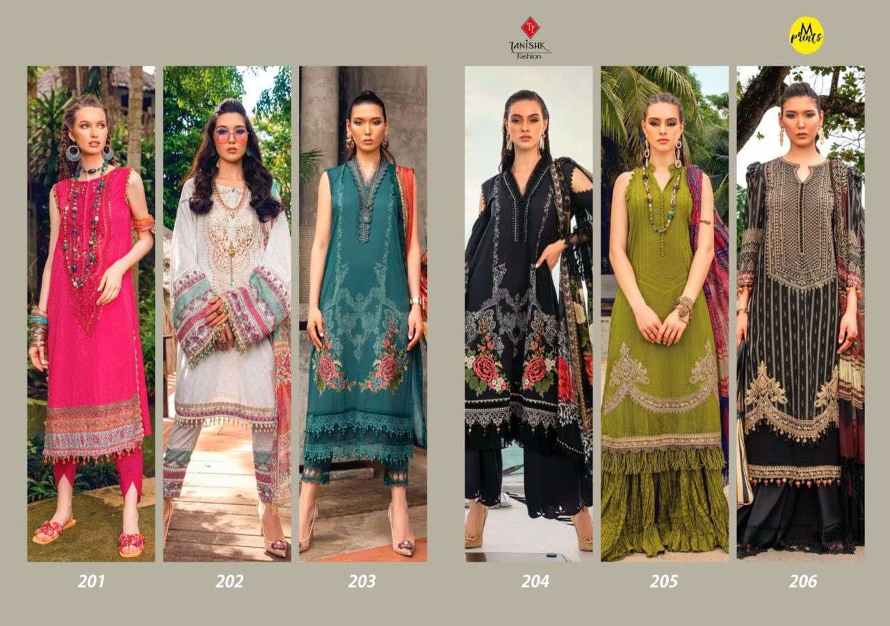 TANISHK FASHION M PRINT MARIA B FANCY SALWAR KAMEEZ