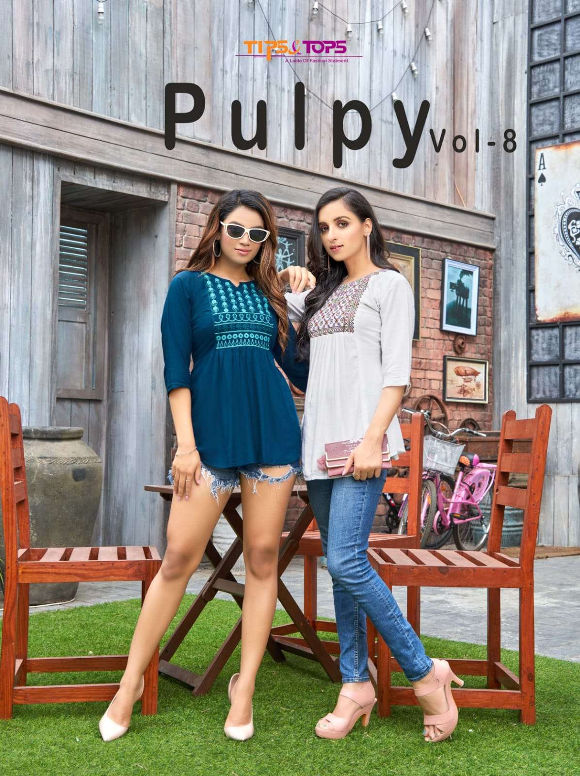 TIPS AND TOPS PULPY VOL 8 LAUNCHING NEW CATALOG WHOLESALER SURAT