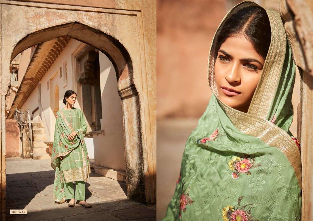 ULFAT BY KIMORA COTTON SILK WEAVING FANCY SALWAR KAMEEZ
