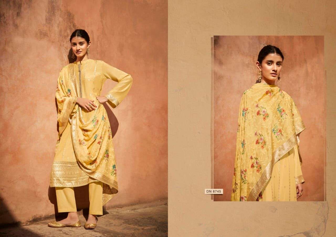 ULFAT BY KIMORA COTTON SILK WEAVING FANCY SALWAR KAMEEZ