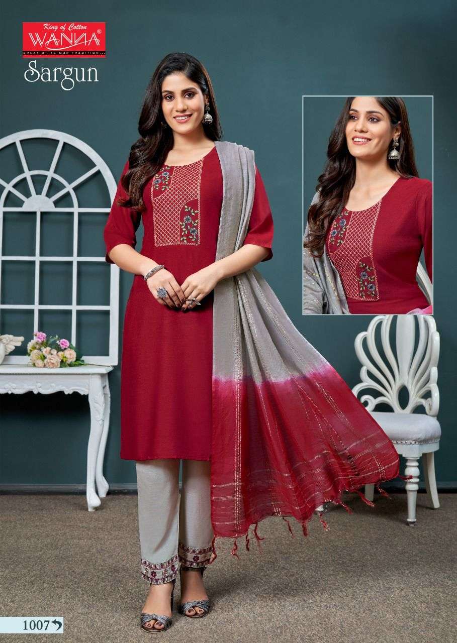 Wanna Launch Sargun Catalogue