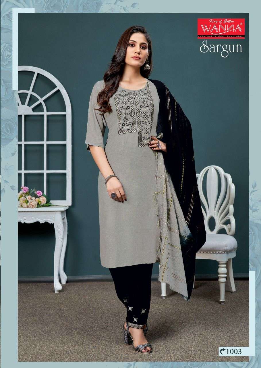 Wanna Launch Sargun Catalogue