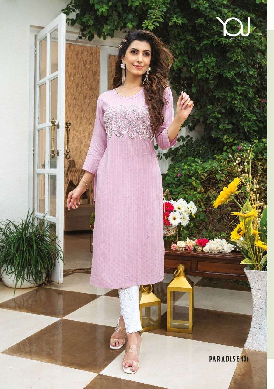 Wanna®️ ProductLaunch New Super Fancy Rayon Hand Work Kurti With Pant Catalogue name :