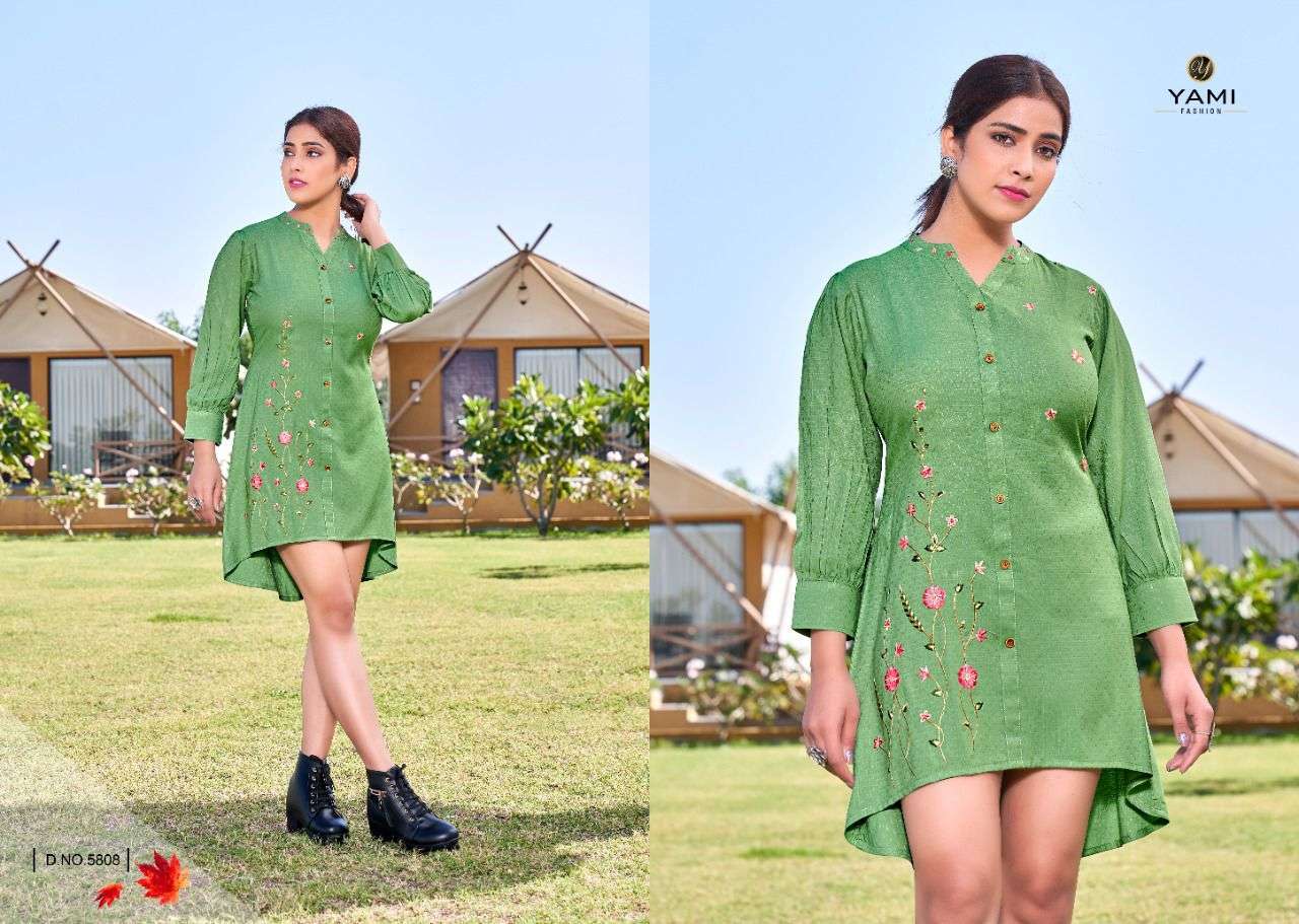 YAMI TUNE EXCLUSIVE FANCY LADIES SHORT TOPS COLLECTION