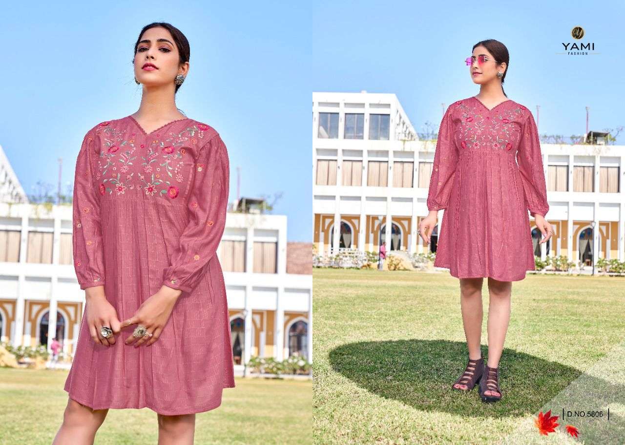 YAMI TUNE EXCLUSIVE FANCY LADIES SHORT TOPS COLLECTION