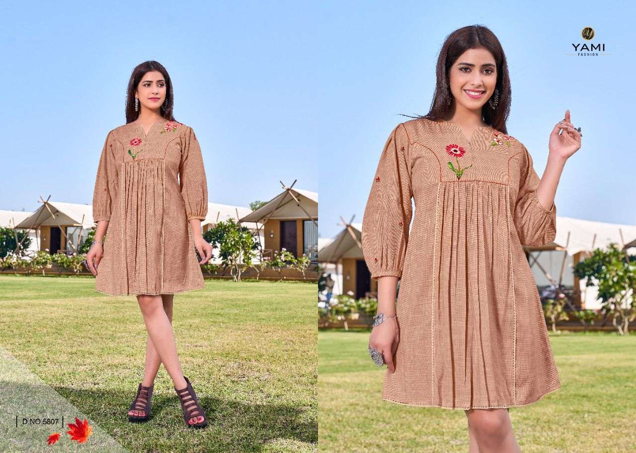 YAMI TUNE EXCLUSIVE FANCY LADIES SHORT TOPS COLLECTION