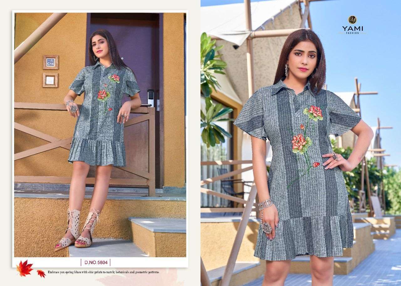 YAMI TUNE EXCLUSIVE FANCY LADIES SHORT TOPS COLLECTION