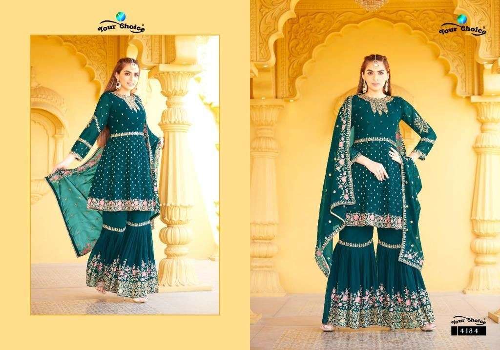 YOUR CHOICE ZARAA VOL 11 GEORGETTE EMBROIDERY DESIGNER SALWAR SUITS