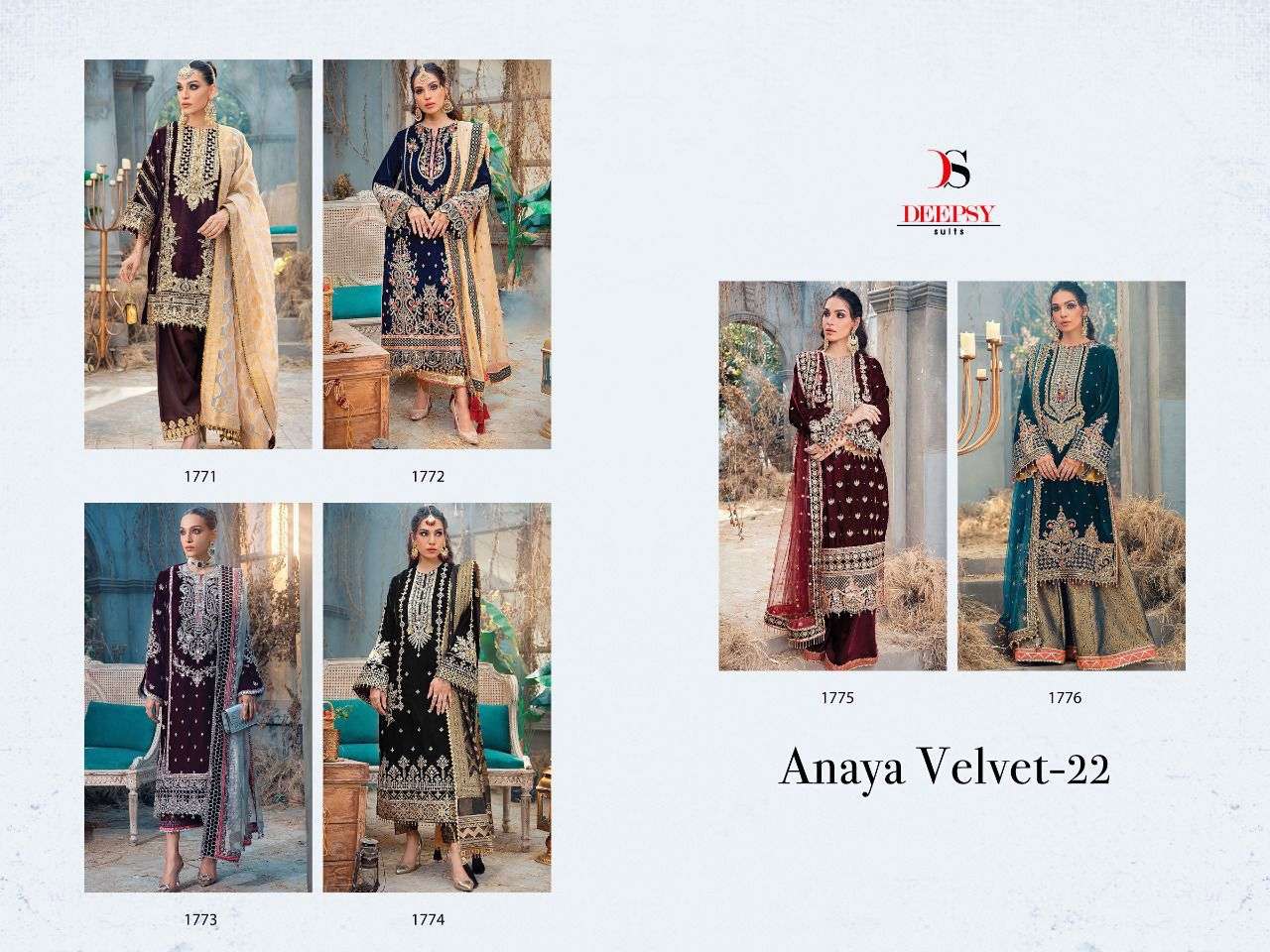 Anaya velvet 22 by DEEPSY SUITS 