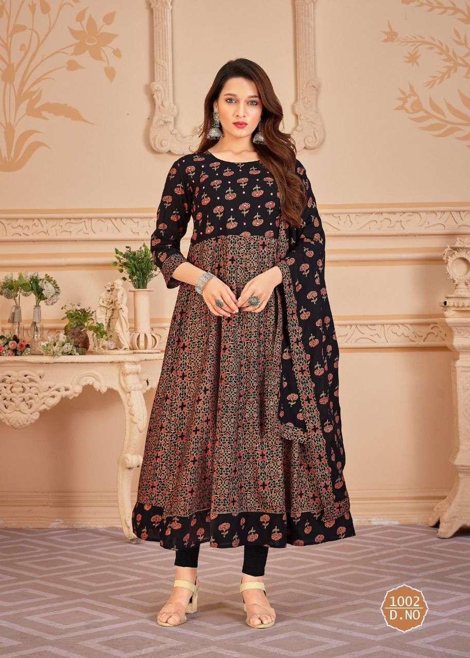 Banwery Pankh Vol 6 Catalog Exclusive Party Wear Kurti With Dupatta