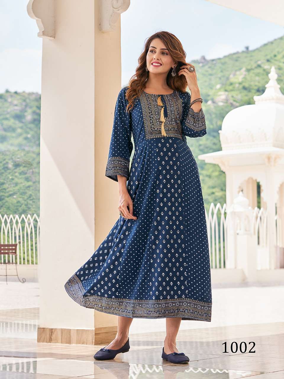 Banwery Queen Vol 1 Catalog Fancy Wear Long Anarkali Kurtis