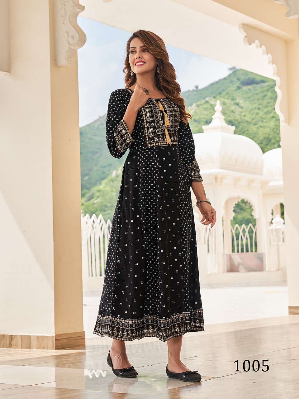 Banwery Queen Vol 1 Catalog Fancy Wear Long Anarkali Kurtis