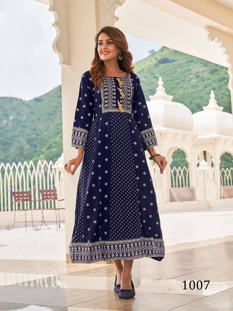 Banwery Queen Vol 1 Catalog Fancy Wear Long Anarkali Kurtis