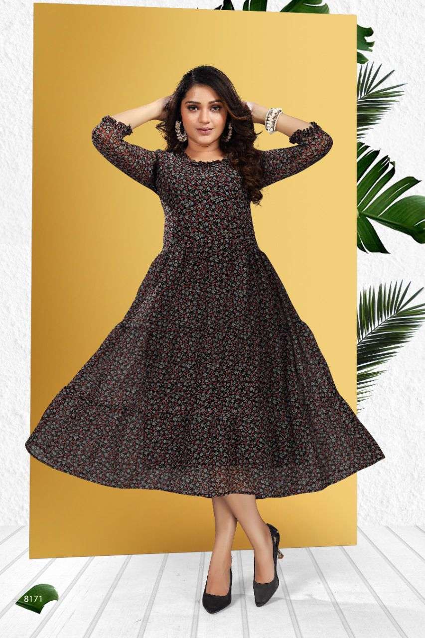Beauty Queen Kalyani Vol 1 Catalog Georgette Designer Gowns