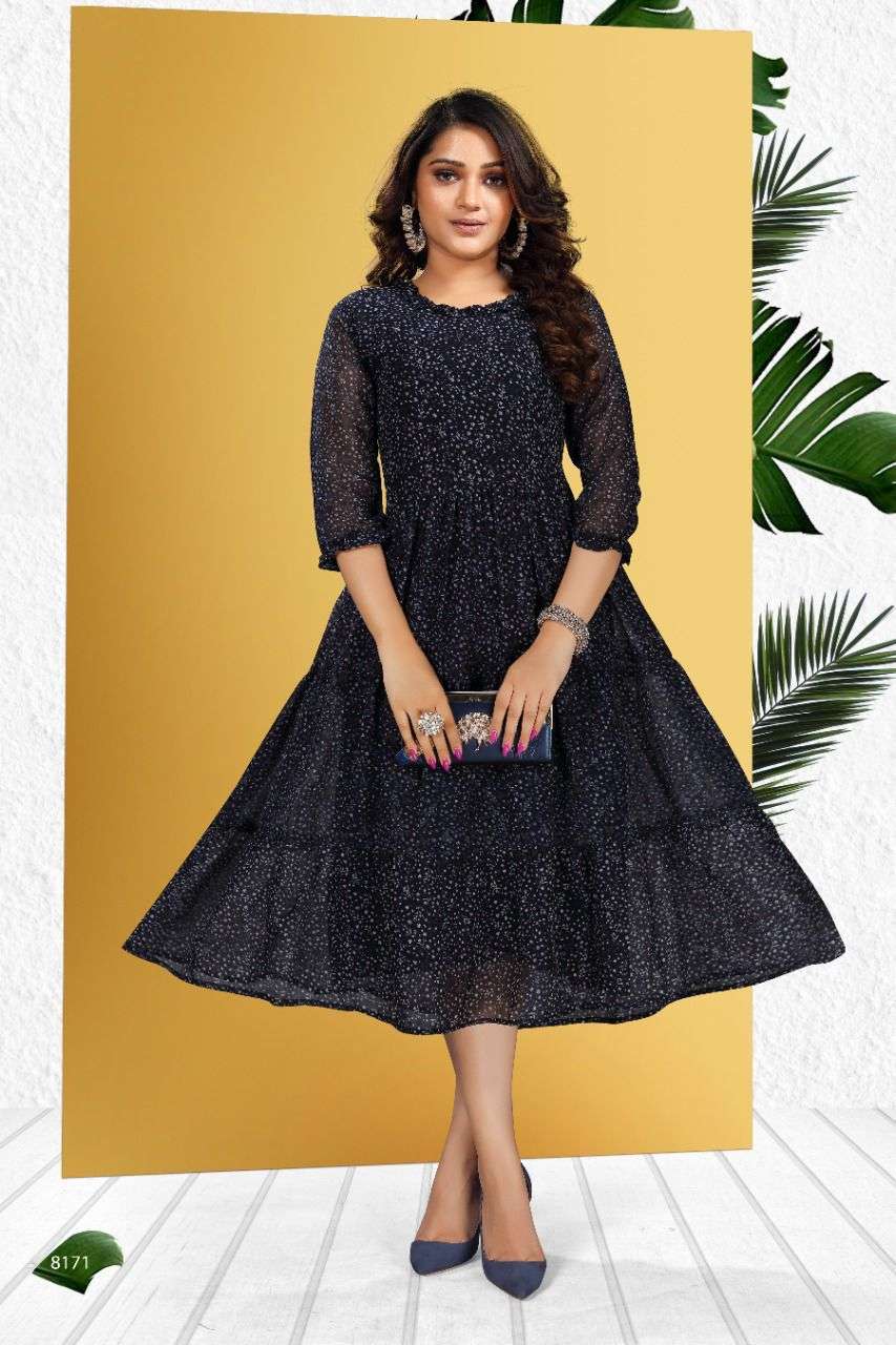 Beauty Queen Kalyani Vol 1 Catalog Georgette Designer Gowns