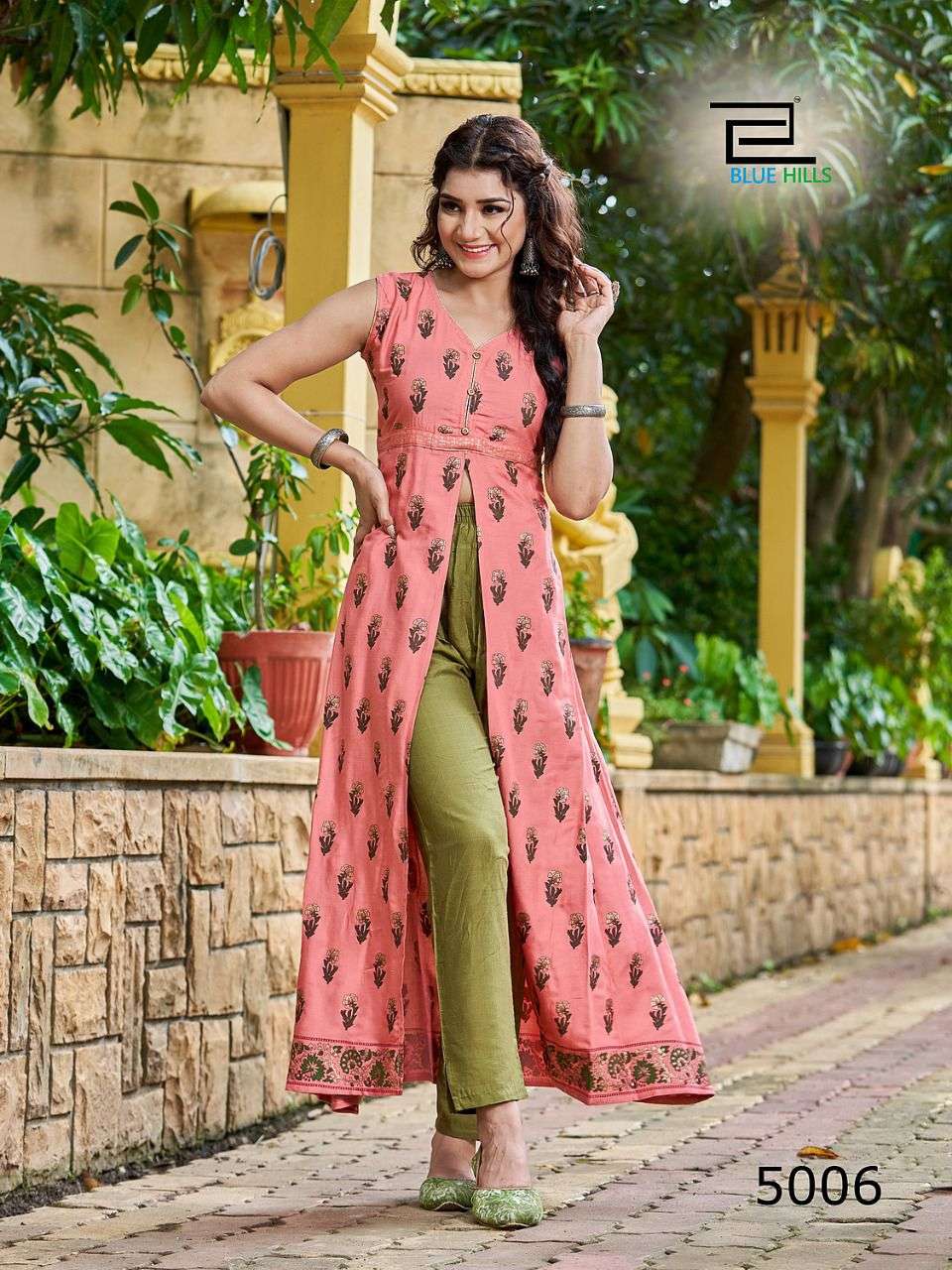 Blue Hills Summer Season Vol 5 Catalog Designer Wear Kurtis