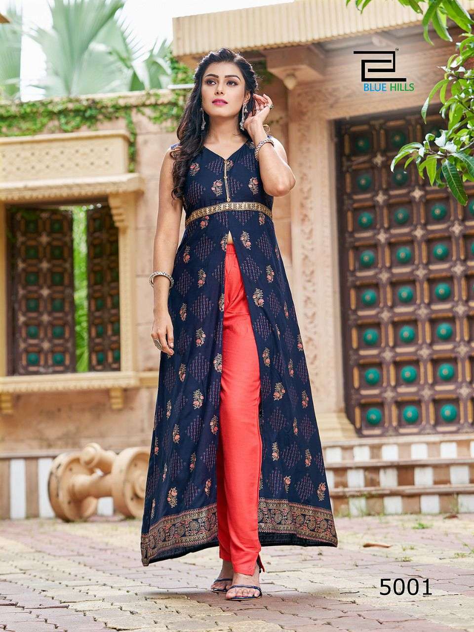 Blue Hills Summer Season Vol 5 Catalog Designer Wear Kurtis