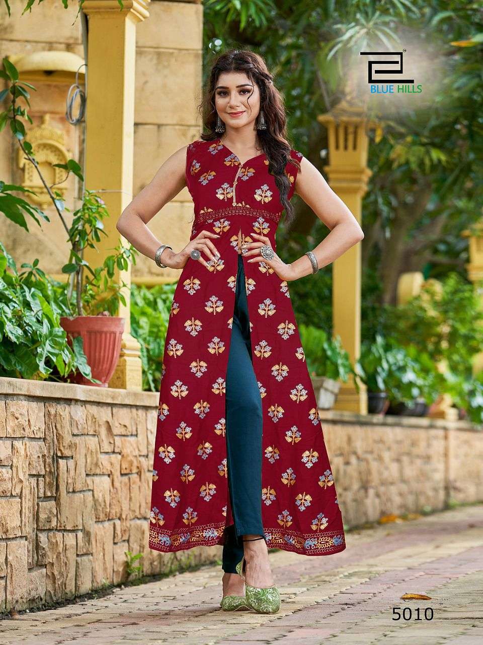 Blue Hills Summer Season Vol 5 Catalog Designer Wear Kurtis
