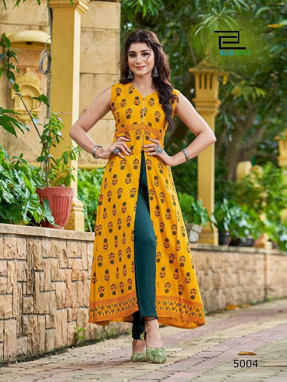 Blue Hills Summer Season Vol 5 Catalog Designer Wear Kurtis
