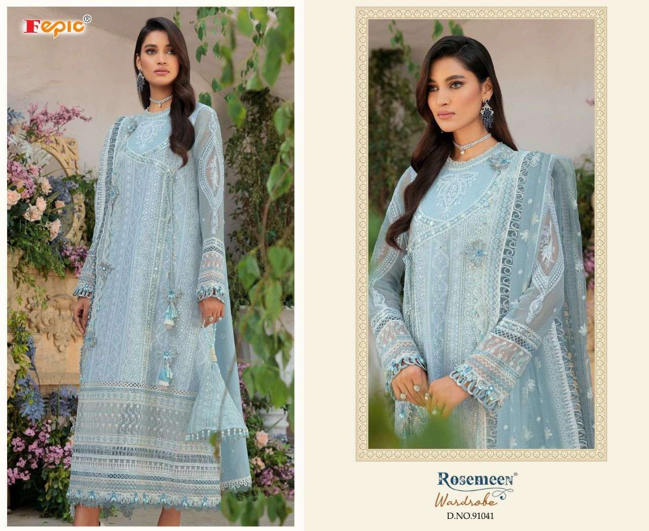 FEPIC WARDROBE PAKISTANI BEAUTIFUL EMBROIDERY SALWAR KAMEEZ