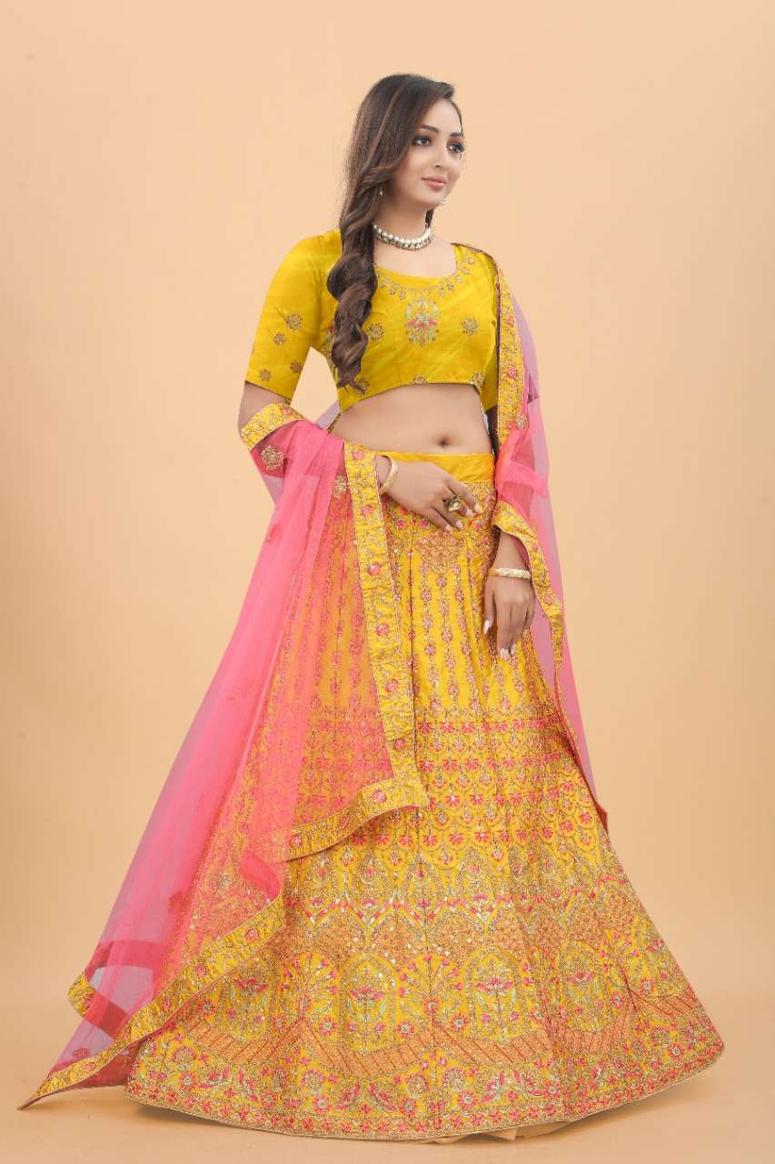 Haldi lehenga choli New Trending lehenga