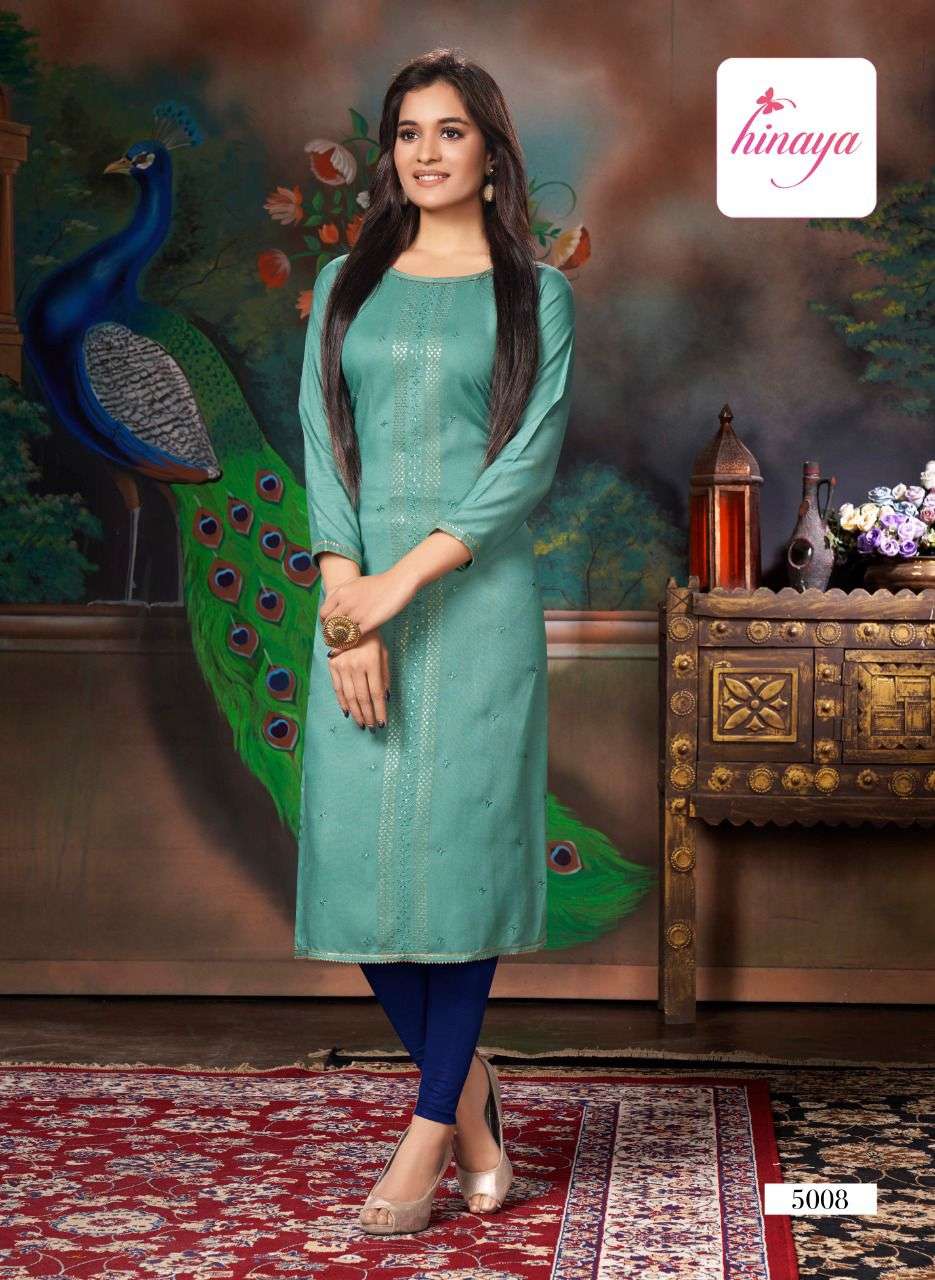HINAYA PRESENTS Catalogue:- KAREENA VOL-4 Office Kurtis Catalogue wholesale Price online
