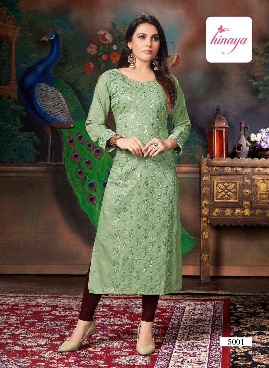 HINAYA PRESENTS Catalogue:- KAREENA VOL-4 Office Kurtis Catalogue wholesale Price online
