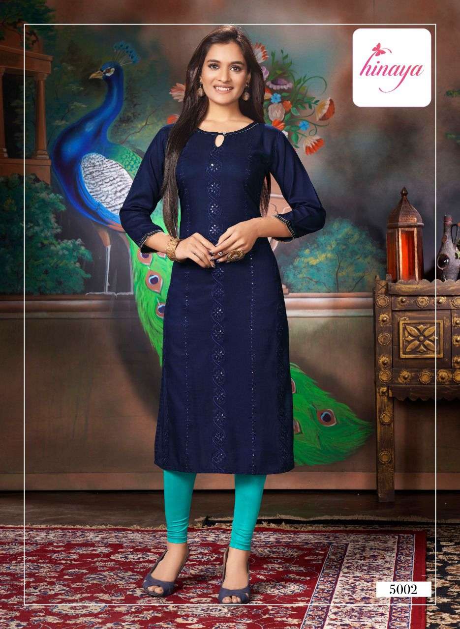 HINAYA PRESENTS Catalogue:- KAREENA VOL-4 Office Kurtis Catalogue wholesale Price online