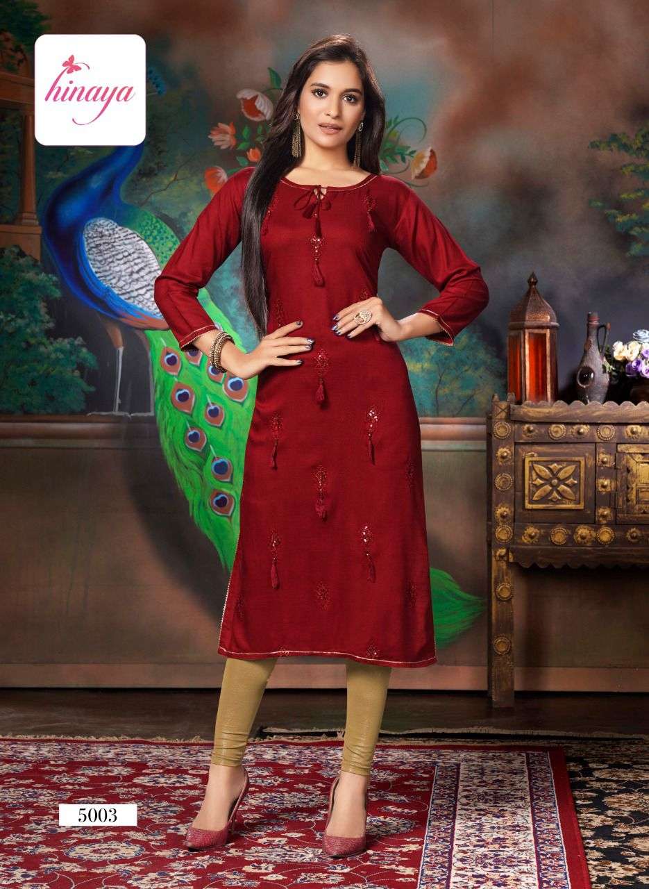 HINAYA PRESENTS Catalogue:- KAREENA VOL-4 Office Kurtis Catalogue wholesale Price online