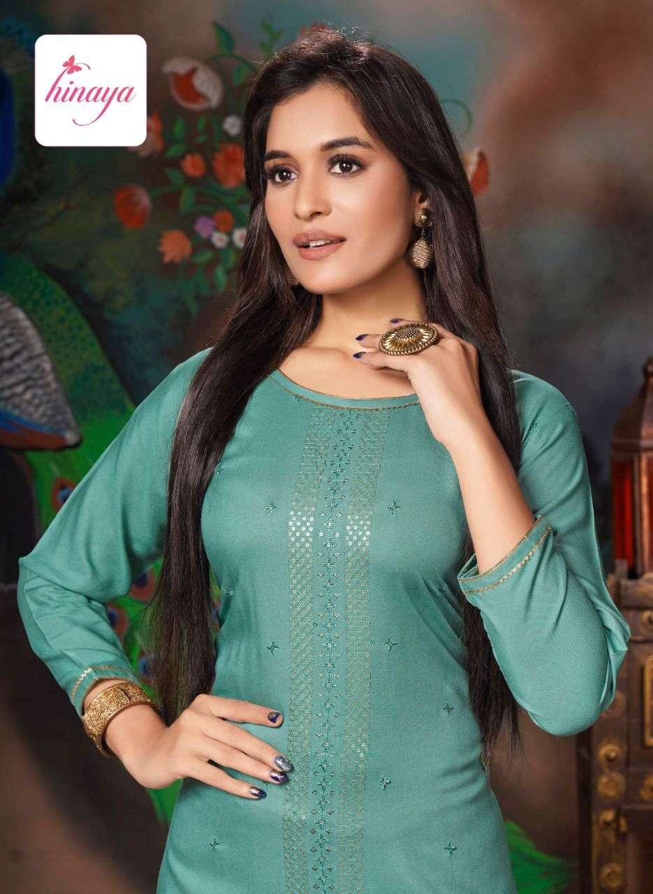 HINAYA PRESENTS Catalogue:- KAREENA VOL-4 Office Kurtis Catalogue wholesale Price online