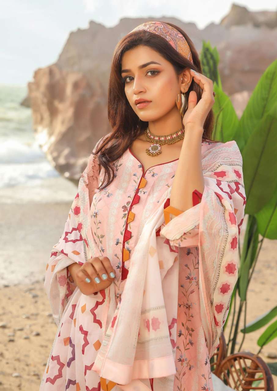 KEVAL FABCatalogue  KAIRA-vol-10 EXCLUSIVE LAWN COLLECTIO 100% PURE LAWN COLLECTION