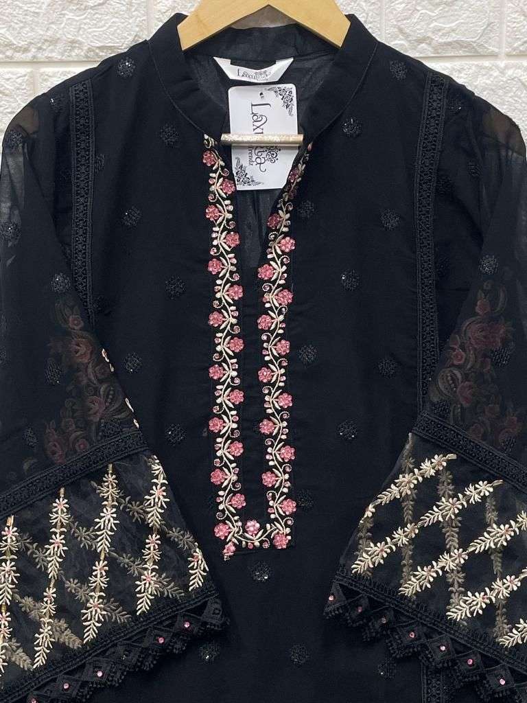 LAXURIA D NO 1196 EMBROIDERY PAKISTANI KURTI WITH BOTTOM & DUPATTA COLLECTION