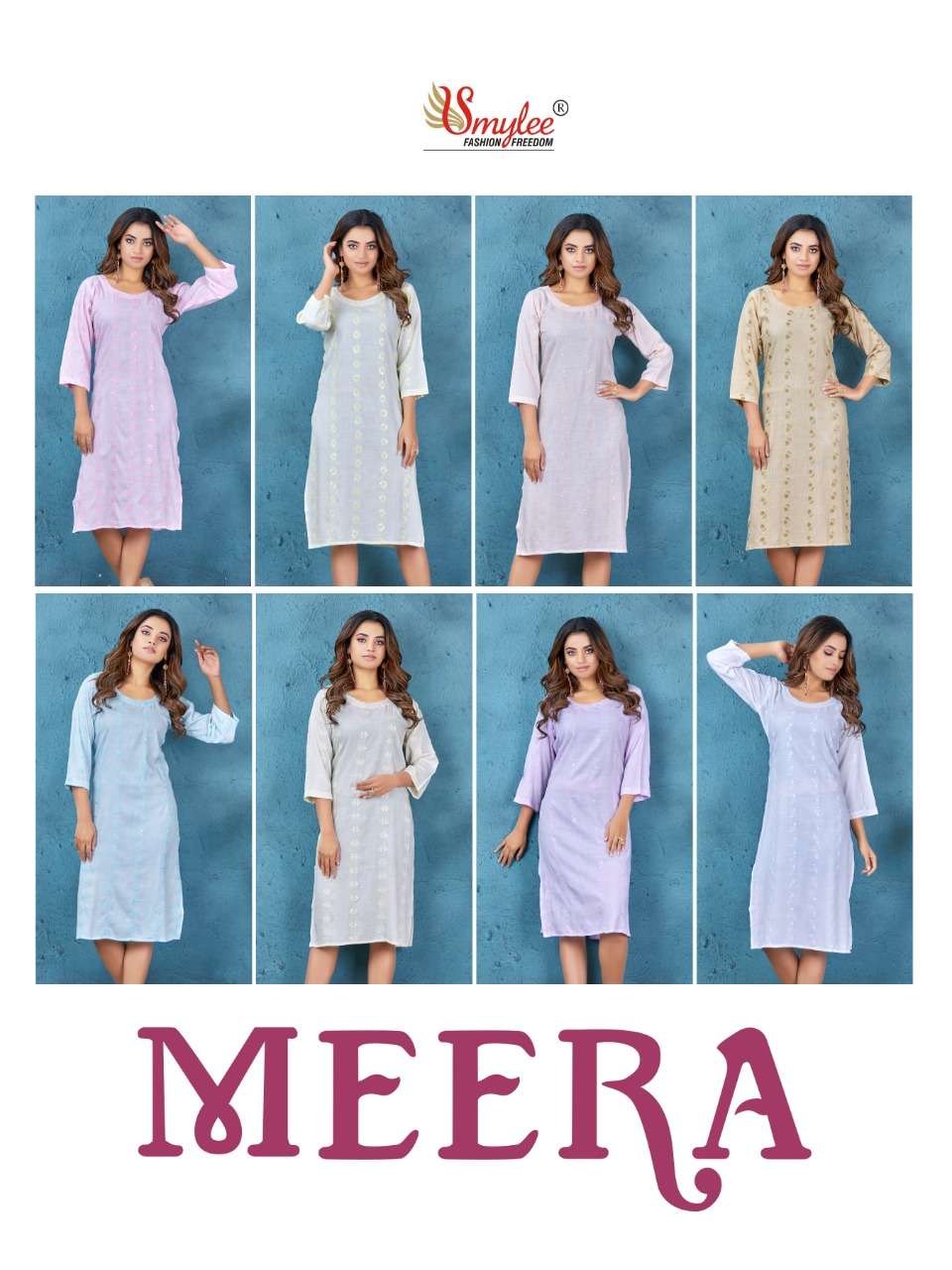 MEERA Casual KURTI CATLOG Low Price 