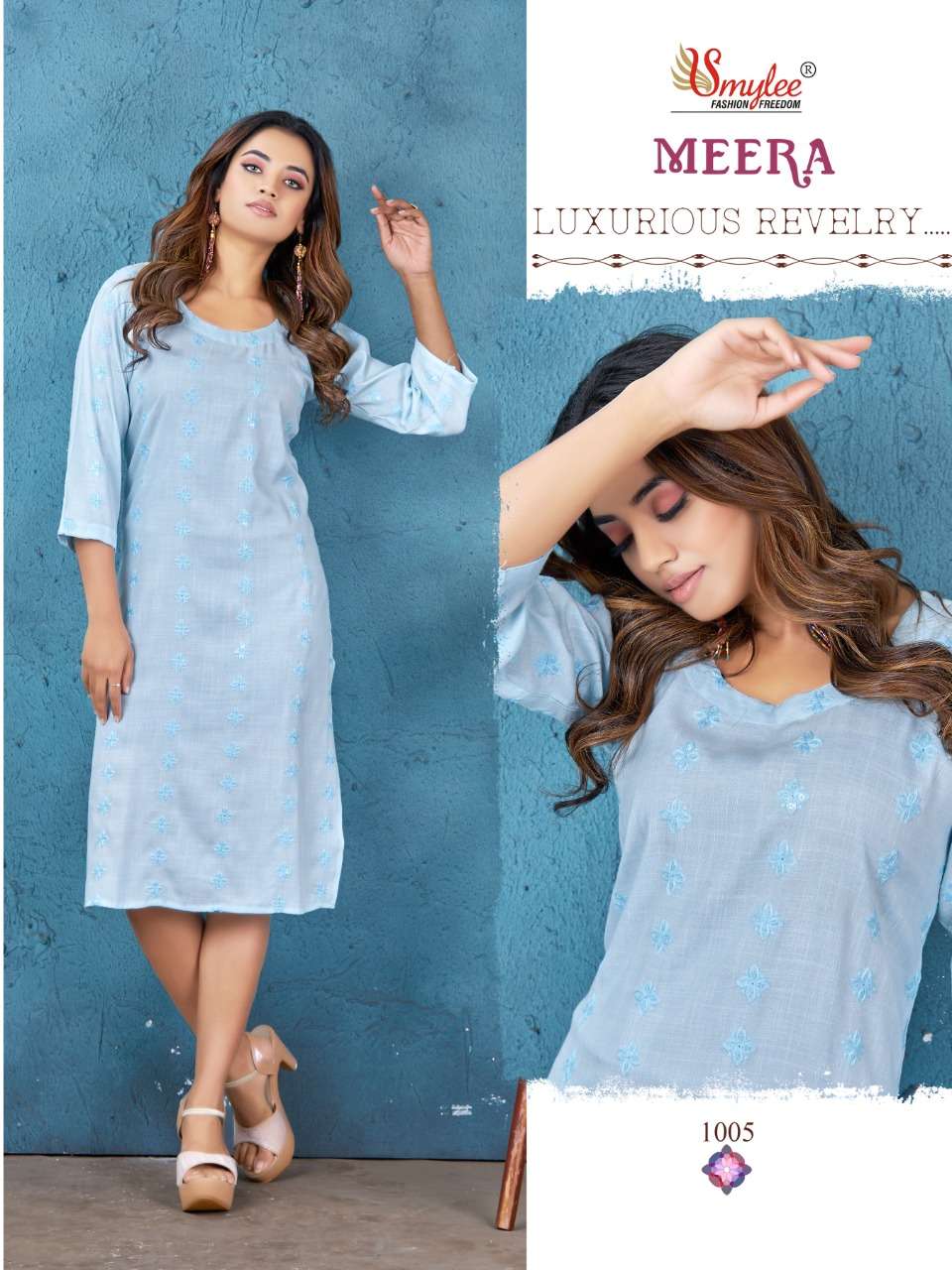MEERA Casual KURTI CATLOG Low Price 