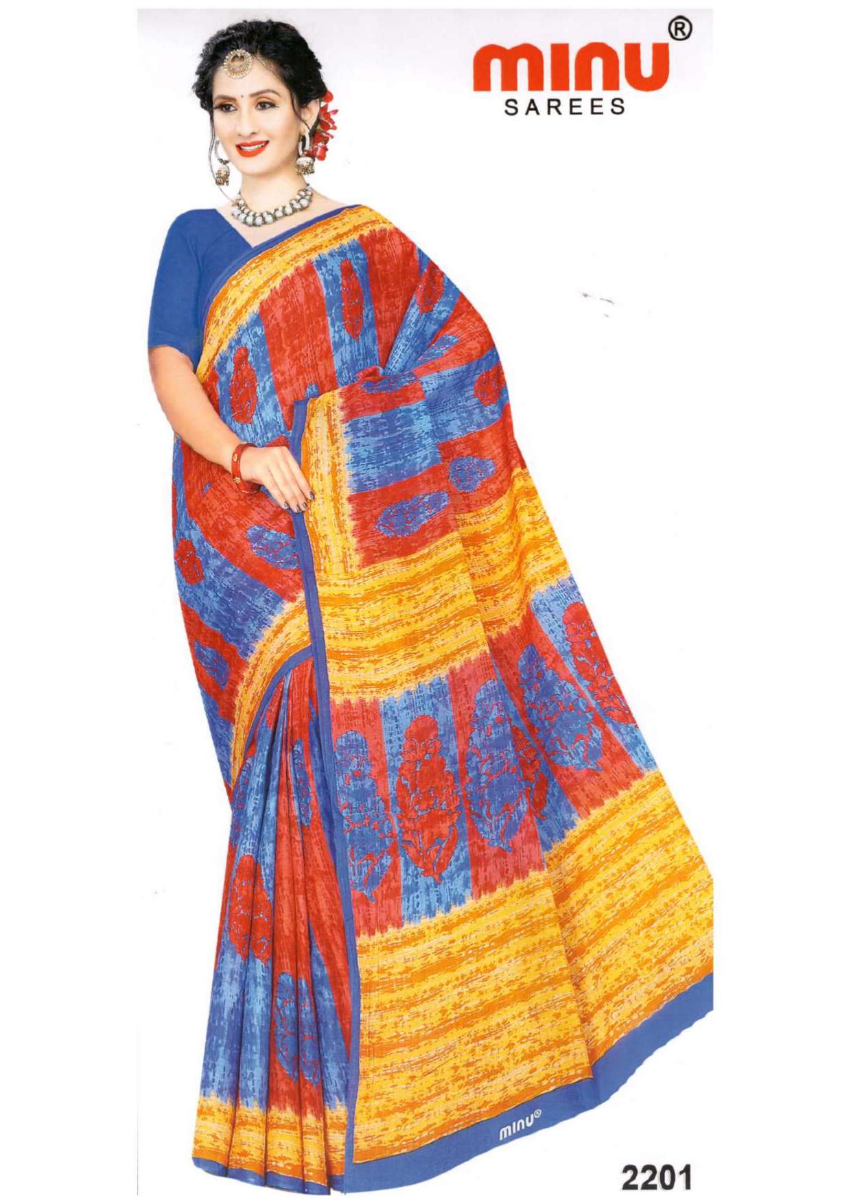Minu BENGAL BEAUTY Cotton Saree-10P Catalog