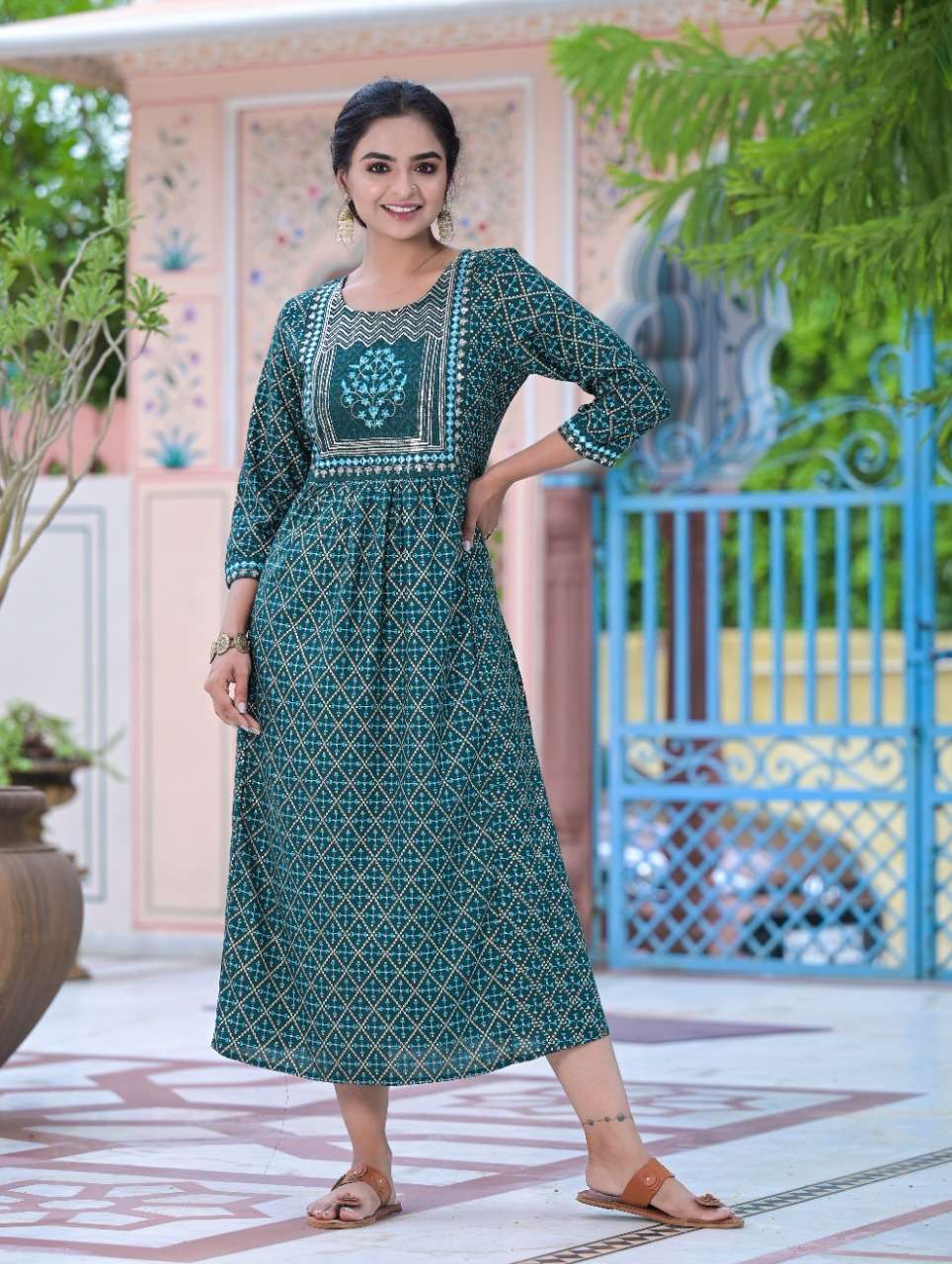 Minu COTTON CANDY Cotton Anarkali-4P Catalog