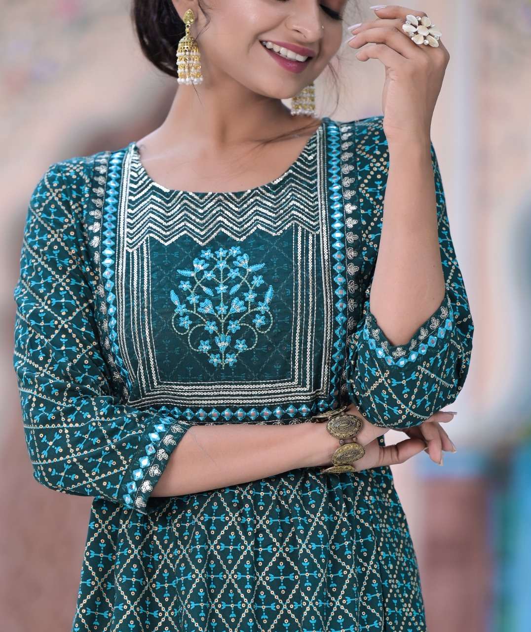 Minu COTTON CANDY Cotton Anarkali-4P Catalog