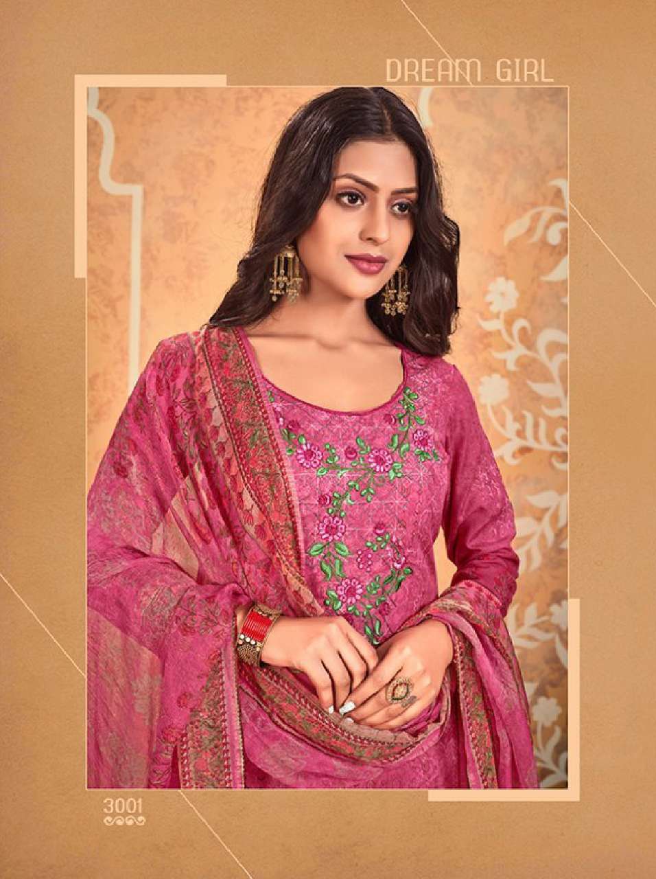 Minu FALGUNI Cotton Printed Dress Material-10P Catalog