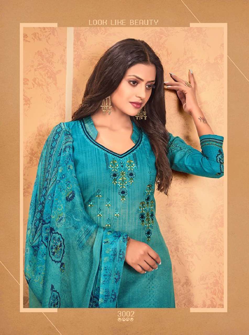 Minu FALGUNI Cotton Printed Dress Material-10P Catalog