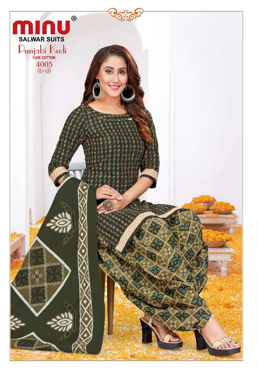 Cotton punjabi sales dress patterns