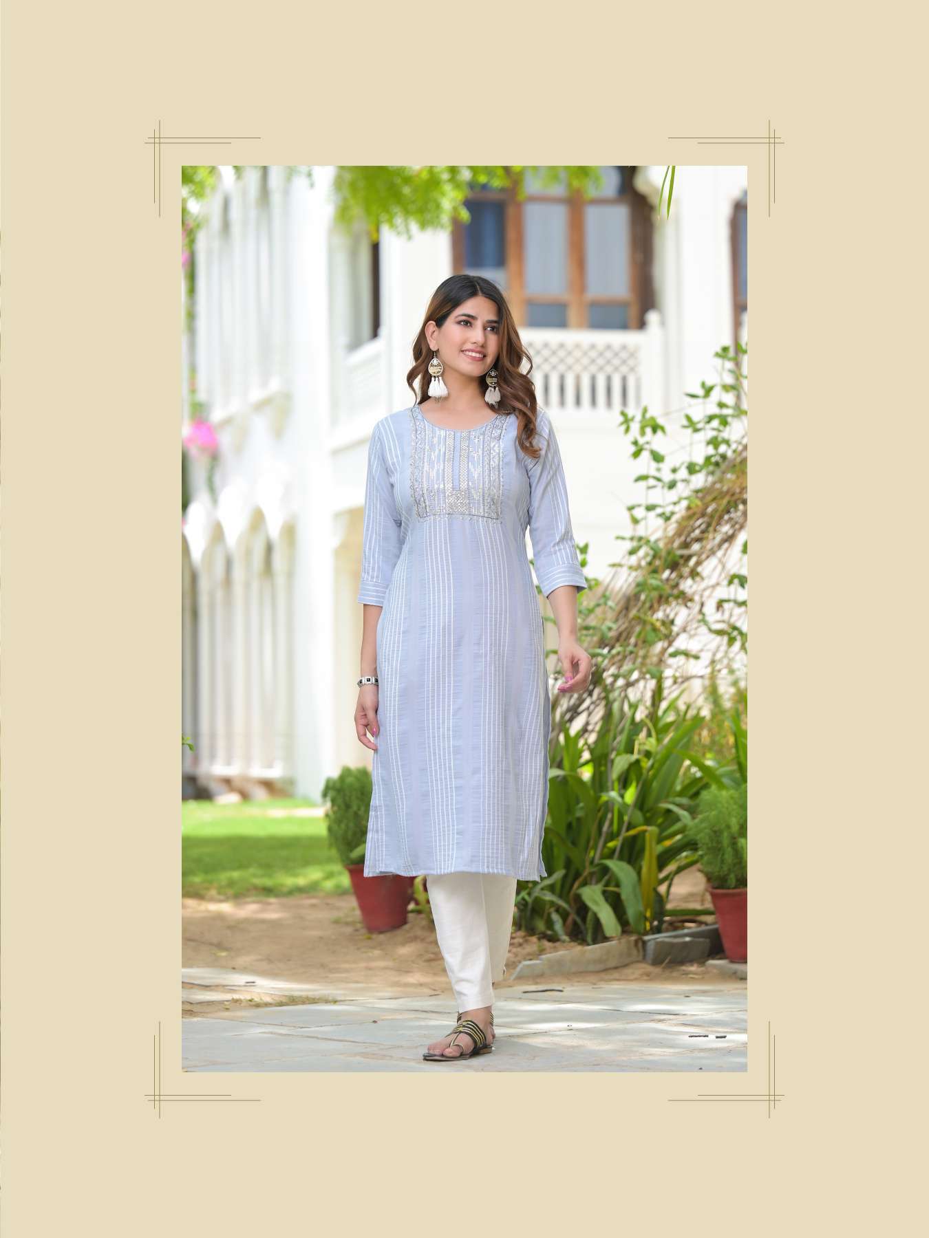 Minu SIMRAN Rayon Sequence Work Kurtis-4P Catalog