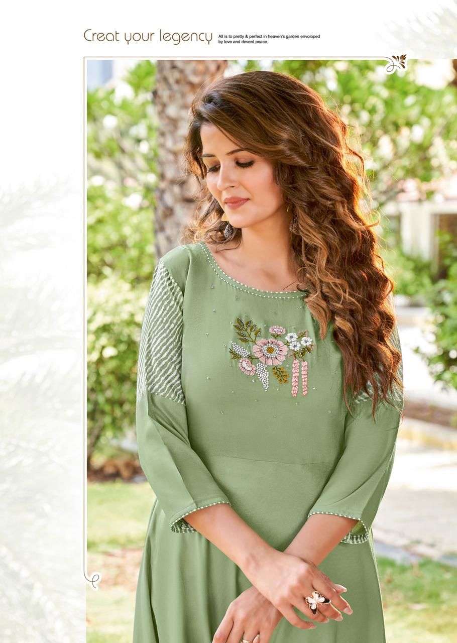 MITTOO Catalog  Leriya Vol 5 Floor Legnth Gown 