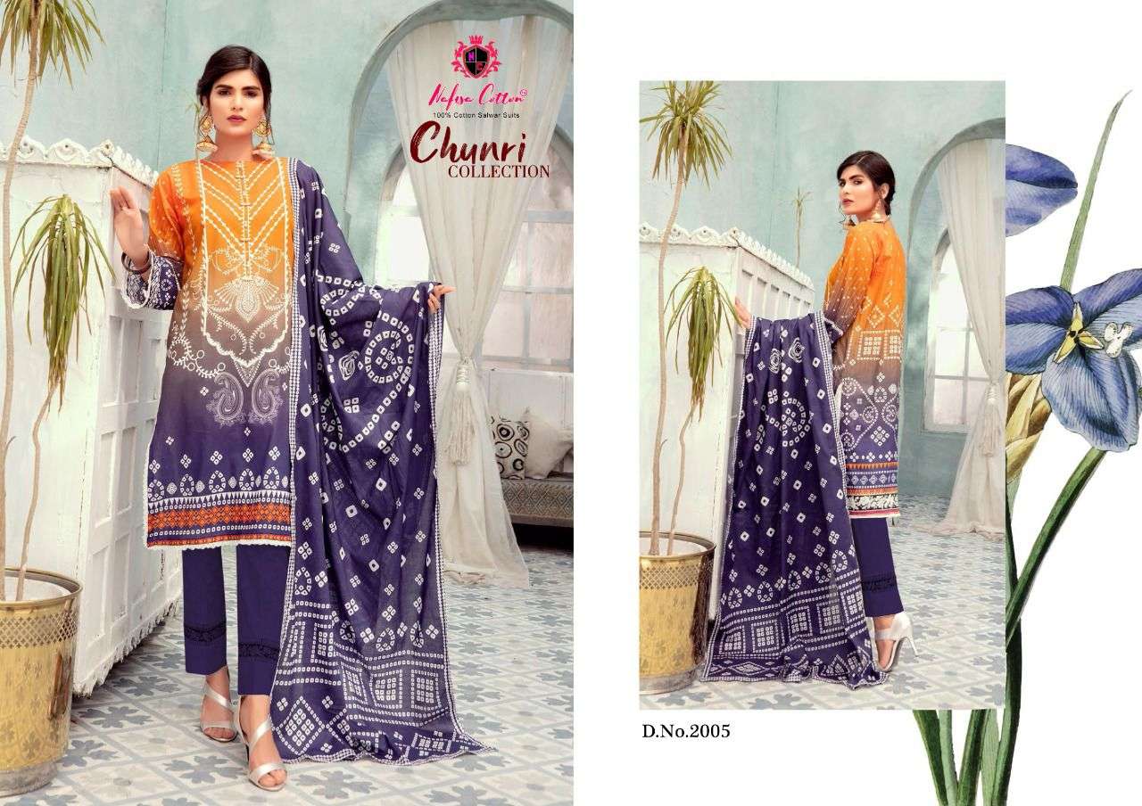 NAFISHA COTTEN PRESENT CHUNARI COLLECTION VOL 02 